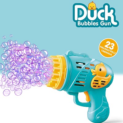 Ördek Pilli Köpük Tabanca (Mavi)