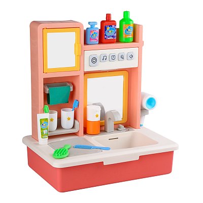 Eğitici Sesli Ve Müzikli Banyo (Pembe)