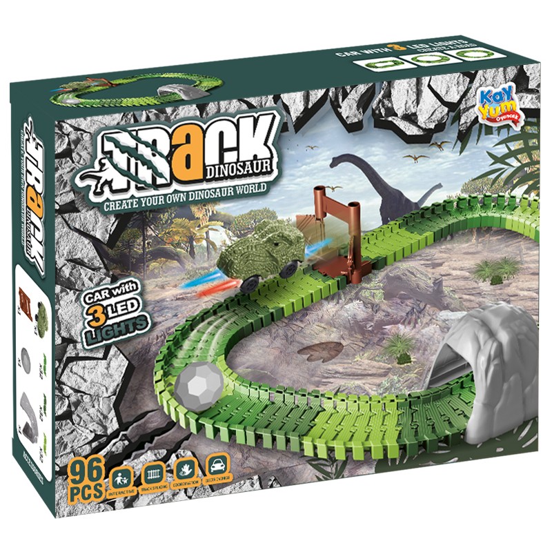 96 Parça Dinozor Tracks